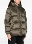 Куртка-пуховик с капюшоном MAX MARA, зеленый - фото 3