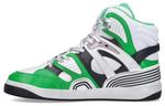 Кроссовки Gucci Basket High Demetra, зеленый - фото