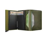 Кошелек Secrid Slimwallet Crisple leather, зеленый - фото 5