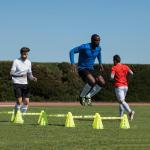 Модульные маркерные планки 80 см Tri-Pack - желтые Kipsta - фото 4