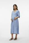 Платье MAMALICIOUS Day dress, Stonewash/Light Blue - фото 5