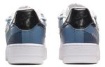 Кроссовки Nike Air Force 1 Skateboard Shoes Men Low-Top Black White Blue - фото 3