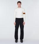 Шерстяной свитер ребристой вязки Zegna, белый - фото 2