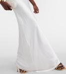 Платье из креп-сатина Norma Kamali, Snow White - фото 5