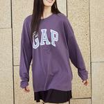 Футболка унисекс Gap, синий - фото 6