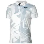 Поло с коротким рукавом Mizuno Daybreakers Shadow, белый - фото