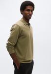 Толстовка Lindbergh V NECK , Dusty Green/Green - фото 5