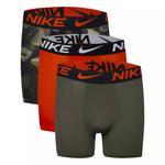 Набор из 3 боксеров Nike Dri-FIT Nike, оранжевый/зеленый - фото 2