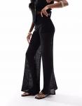 Комплект брюк крючком черного цвета Pull&Bear - фото 2