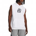 Мужское баскетбольное джерси Under Armour, цвет White - фото 3