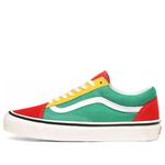 Кроссовки old skool 36 dx 'red emerald yellow' Vans, мультиколор - фото