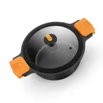 Эффективная кастрюля Pro Bra с крышкой, черный - фото 2