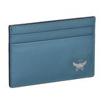 MCM Кожаный картхолдер Regular мужской blue - фото