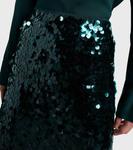 Люситовый пайетковый миди-юбка Vince, Juniper - фото 4