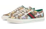 Кроссовки Gucci x Pikarar Tennis 1977 Animal Print Multi - фото 2