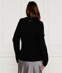 Свитер из шерсти Michael Kors Relaxed fit, черный - фото 3