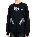 Унисекс худи Nike черное - фото 7