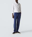 Хлопковая рубашка с добавками Fedeli, белый - фото 2