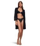 Стринги Eberjey Lara Thong, черный - фото 4