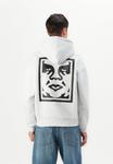 Худи Obey Clothing BOLD ICON EXTRA HEAVY HOOD, Ash Grey/Grey - фото