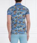 Поло POLO RALPH LAUREN PARIS BEAR Slim Fit, синий - фото 4