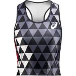 Футболка-майка Asics черная женская - фото 2