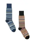Полосатые носки Paul Smith, мультиколор - фото