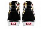 Кроссовки sk8-hi (pop logo) black Vans, черный - фото 4