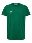 Футболка Hummel, темно-зеленый - фото
