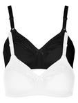 Бюстгальтер без косточек Lisca, цвет black-white - фото