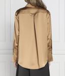 Сатиновые Рубашка без атласа Comfort fit Boss, коричневый - фото 4