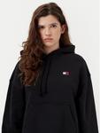 Толстовка свободного кроя Badge DW0DW19414 Tommy Jeans, черный - фото 4