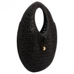 Сумка на плечо Le Rond Spiaggia из рафии Jacquemus, basic set (bag+dust bag) - фото 2