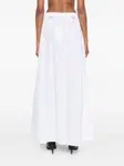 Юбка А-силуэта с декоративным кольцом Medeea, белый - фото 4