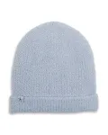 Вязаная шапка Cozychic в рубчик Barefoot Dreams, синий - фото