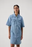 Джинсовое платье onlbelle noos Only, Light Blue Denim - фото