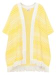 Вяжем пончо Izia, желтый - фото 4