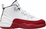 Кроссовки Air Jordan 12 Retro PS 'Cherry' 2023, белый - фото