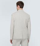 Хлопковый пиджак Dries Van Noten, белый - фото 4