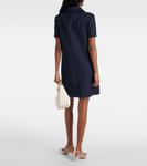 Мини-платье Crêpe Couture Valentino, темно-синий - фото 3