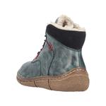 Ботильоны на шнуровке Rieker, Petrol/Fir - фото 3