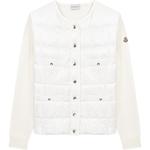 Пуховик женский белый Moncler - фото
