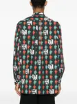 Рубашка с принтом Andy Warhol Comme Des Garçons Shirt, черный - фото 4