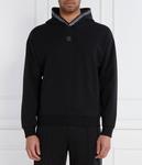 Толстовка Hugo Datechi Relaxed Fit, черный - фото