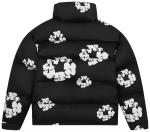 Куртка Denim Tears Wreath Puffer Jacket 'Black', черный - фото 2