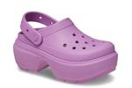 Stomp Clog U шлепанцы на платформе Crocs, сиреневый - фото 2