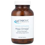 Metabolic Maintenance, Mega Omega, Extra Strength, 1000 мг, 90 мягких таблеток - фото