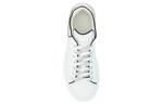 Кроссовки oversized leather sneakers 'white pink' Alexander Mcqueen, белый - фото 4