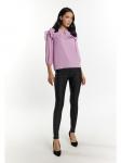 Блузка faina, сиреневый - фото 2