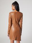 Платье About You Simona, коньяк - фото 3